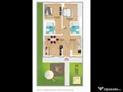 Apartament spatios cu 3 camere 2 bai Lacul TEI 