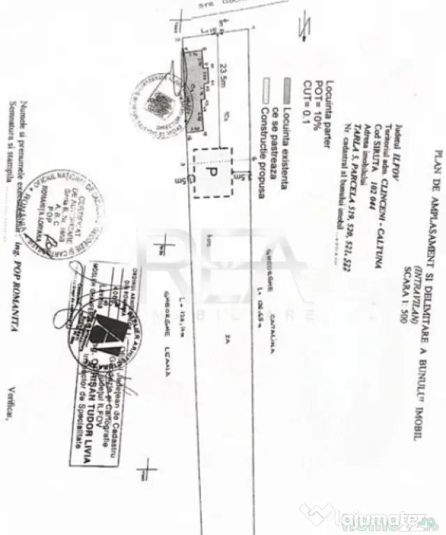 INVESTIȚIE / TEREN 1.655 MP ÎN CLINCENI – DESCHIDERE 15
