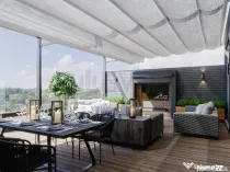 Apartament modern tip duplex I Zona Aviatiei I Terasa 42 mp