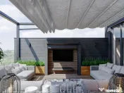 Apartament modern tip duplex I Zona Aviatiei I Terasa 42 mp