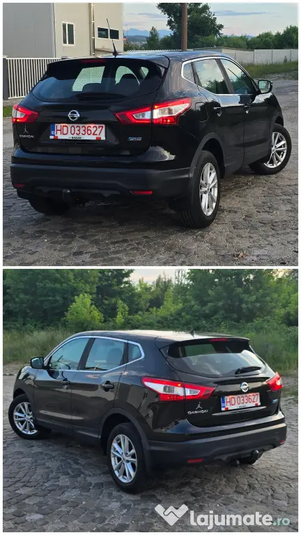 Nissan Qashqai / 2015 / 1,5 Dci / 110 cp / Clima / Navi / Pilot / Camera / Ledur