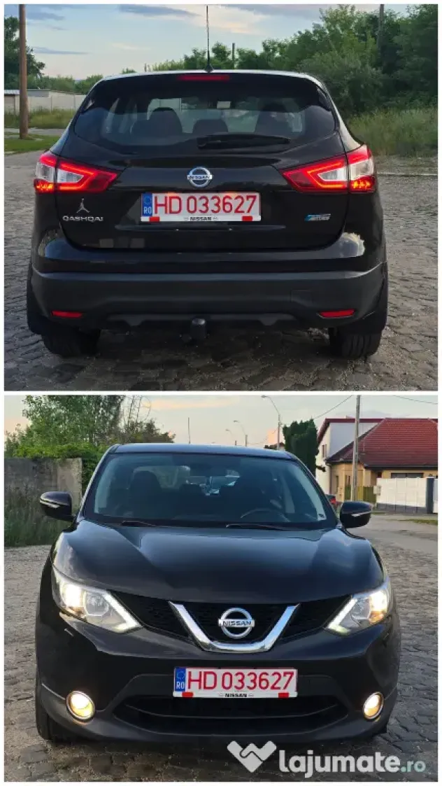Nissan Qashqai / 2015 / 1,5 Dci / 110 cp / Clima / Navi / Pilot / Camera / Ledur