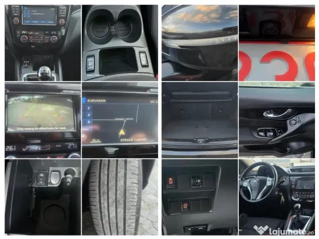 Nissan Qashqai / 2015 / 1,5 Dci / 110 cp / Clima / Navi / Pilot / Camera / Ledur