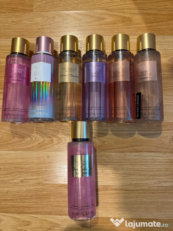 creme si spray uri victoria’s secret