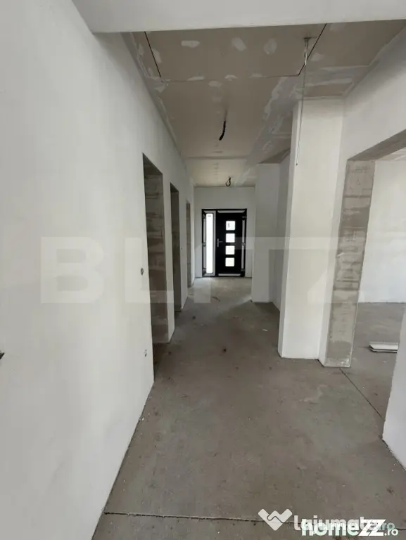 Casă semifinisată 4 camere, 105 mp, zona Odoreu - Odoreu (Satu-Mare)