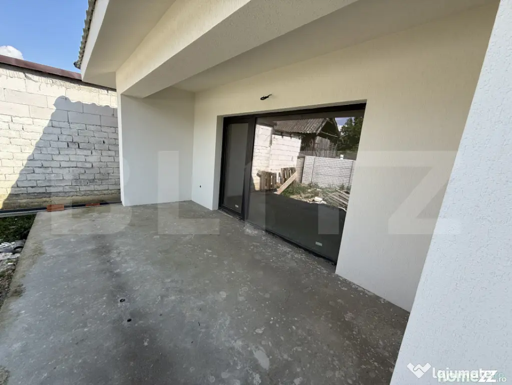 Casă semifinisată 4 camere, 105 mp, zona Odoreu - Odoreu (Satu-Mare)