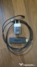 Media Player Amazon Fire TV Stick (Generația 2, Model LY73PR) – Cablu și Încărcător Originale