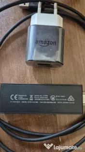 Media Player Amazon Fire TV Stick (Generația 2, Model LY73PR) – Cablu și Încărcător Originale 