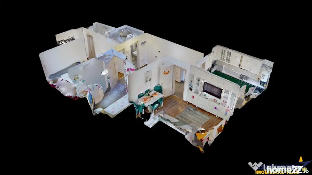 3D! Apartament 3 camere,mobilat,echipat, parcare privata,Kas