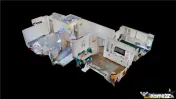 3D! Apartament 3 camere,mobilat,echipat, parcare privata,Kas