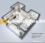 Apartament 2 camere de inchiriat Unirii București | ApexImo