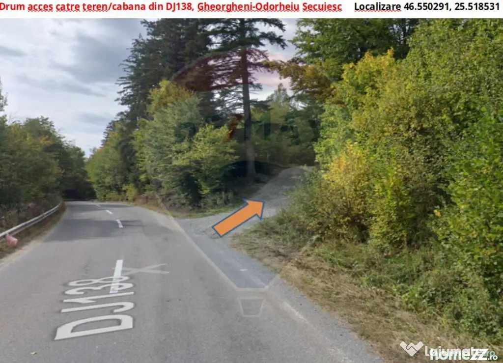 Vânzare teren extravilan, 4 ha pădure, zona turistică ...