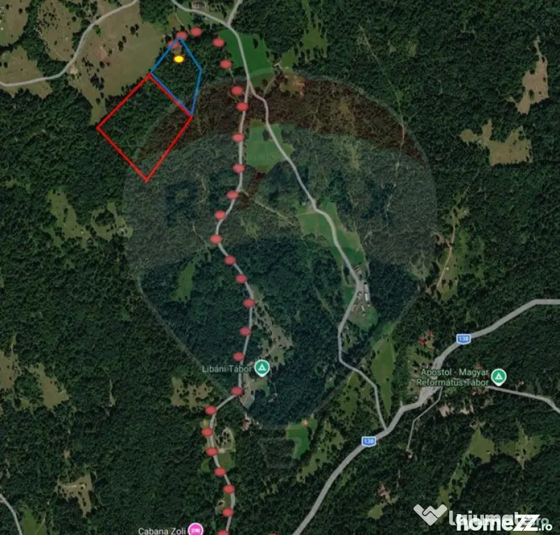 Vânzare teren extravilan, 4 ha pădure, zona turistică ...