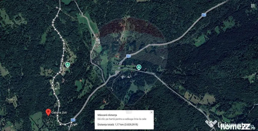 Vânzare teren extravilan, 4 ha pădure, zona turistică ...