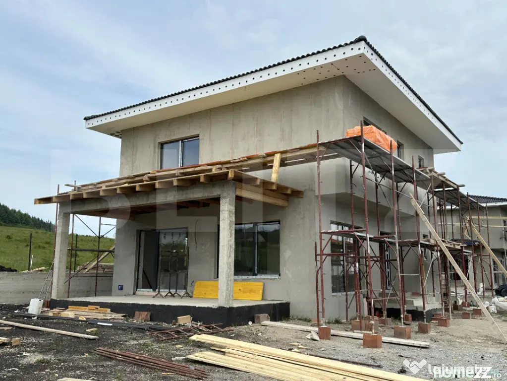 Casă unifamilială, 120 mp, 500 mp teren, liziera pădurii - Chinteni (Cluj)