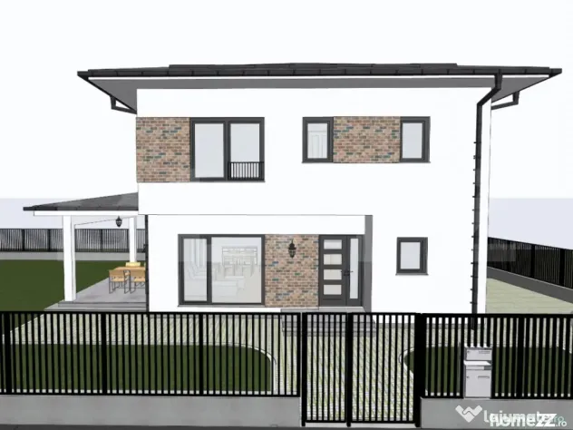 Casă unifamilială, 120 mp, 500 mp teren, liziera pădurii - Chinteni (Cluj)