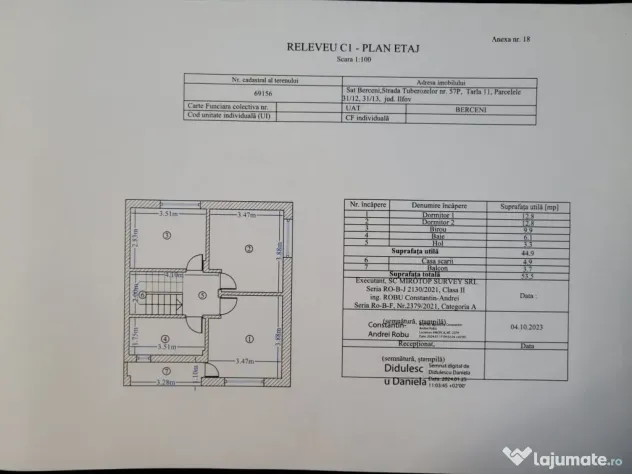 Case cuplate de vanzare Com. Berceni