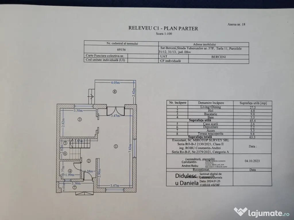 Case cuplate de vanzare Com. Berceni