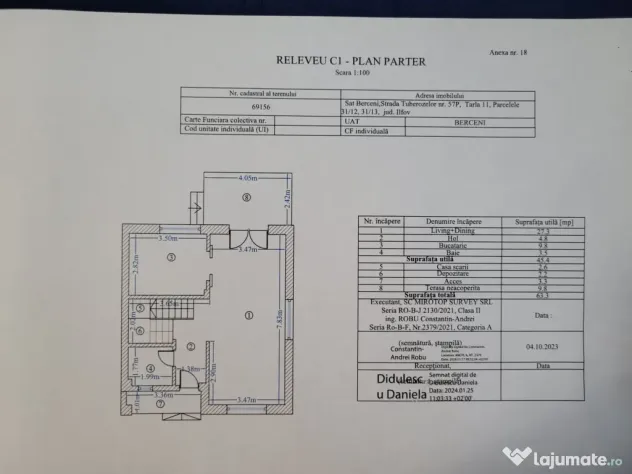 Case cuplate de vanzare Com. Berceni