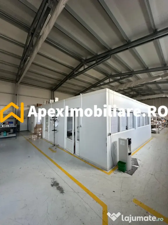 Hala Industrială Malu Rosu Ploiesti 550 mp + Birouri | Parc