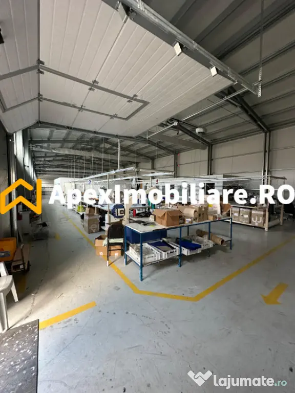 Hala Industrială Malu Rosu Ploiesti 550 mp + Birouri | Parc