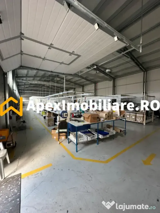 Hala Industrială Malu Rosu Ploiesti 550 mp + Birouri | Parc