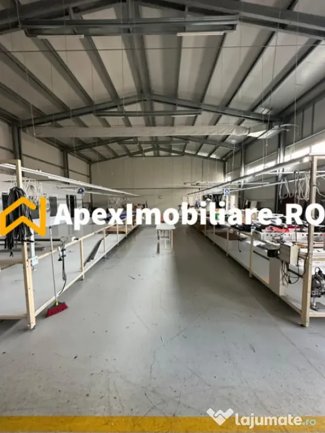 Hala Industrială Malu Rosu Ploiesti 550 mp + Birouri | Parc