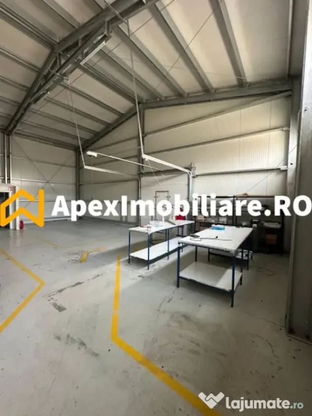 Hala Industrială Malu Rosu Ploiesti 550 mp + Birouri | Parc