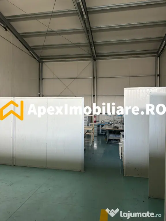Hala Industrială Malu Rosu Ploiesti 550 mp + Birouri | Parc
