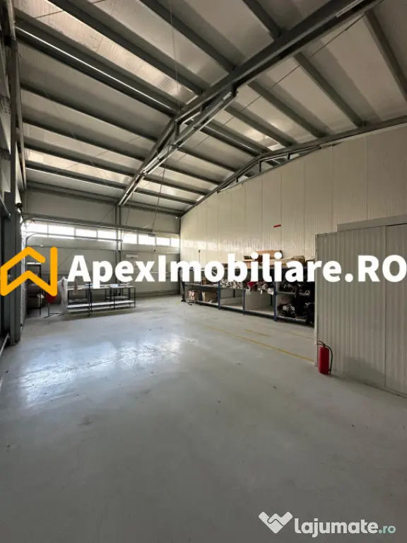 Hala Industrială Malu Rosu Ploiesti 550 mp + Birouri | Parc