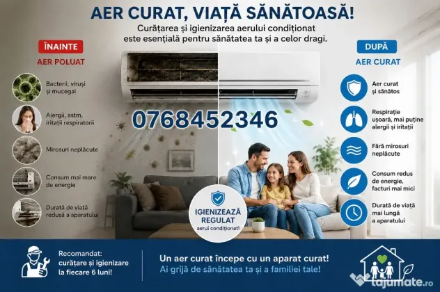 Curatare - Igienizare aer conditionat