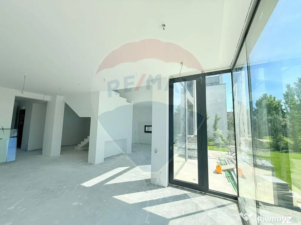 Vilă modernă de vânzare | 5 camere | Dumbrava Vlăsiei... - Balotesti (Bucuresti-Ilfov)