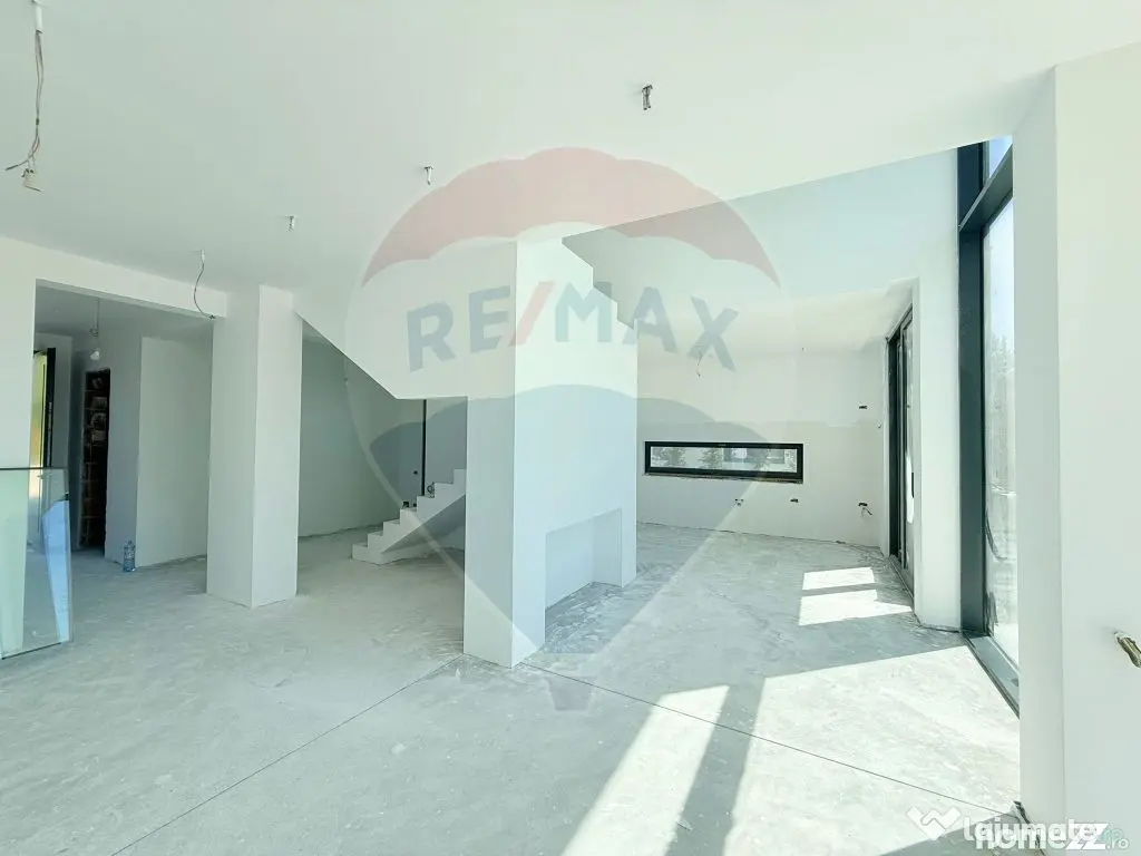 Vilă modernă de vânzare | 5 camere | Dumbrava Vlăsiei... - Balotesti (Bucuresti-Ilfov)