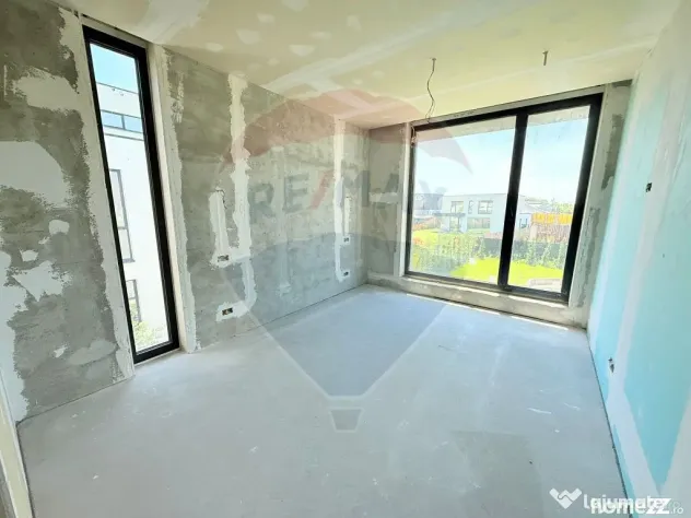 Vilă modernă de vânzare | 5 camere | Dumbrava Vlăsiei... - Balotesti (Bucuresti-Ilfov)