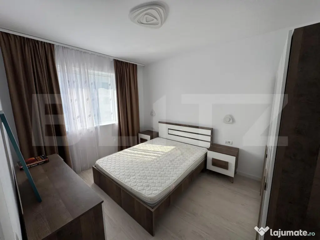 Apartament 2 camere, 48 mp+balcon, zona Braytim