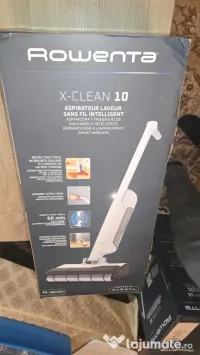 Aspirator vertical fara fir cu spalare Rowenta X-Clean 10 