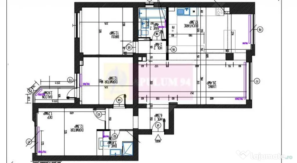 Apartament de 4 camere pe bd 13 Septembrie stradal-Marriott