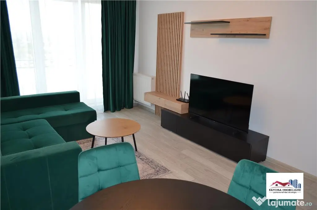 Ap. 2 Camere Mobilat si Utilat cu Parcare Privata de Inchiri
