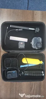 GoPro HERO 13 Black impecabilă + Accesorii 