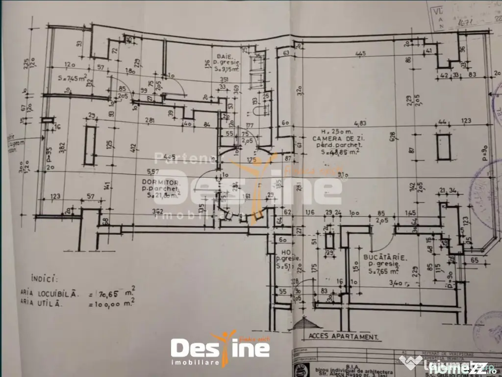 COMISION 0% Nicolina - Apartament 2 camere OPEN SPACE 100 mp - Iasi (Iasi)