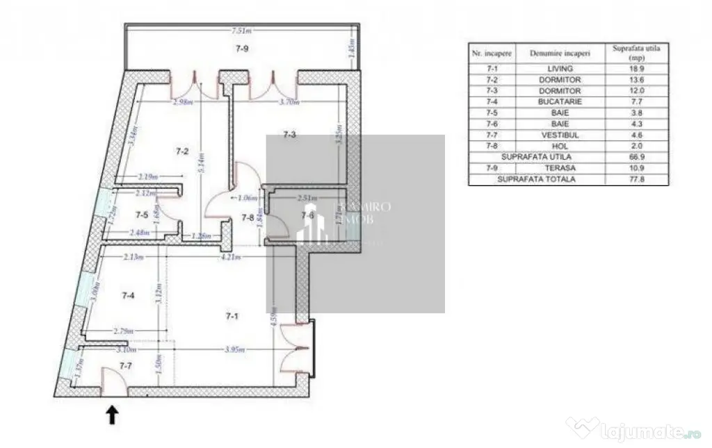 Apartament 3 camere Drumul Gazarului / Sos Giurgiului / B...