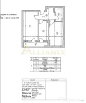 Apartament cu 2 camere decomandat