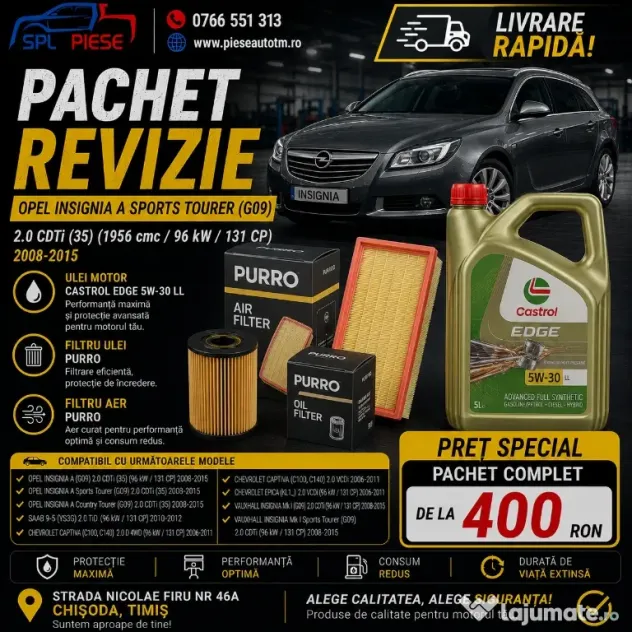 Revizie completă pentru Opel Insignia A Sports Tourer!