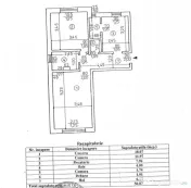 APARTAMENT DECOMANDAT, 2 CAMERE , 51 MP UTILI, PODU ILOAIEI 