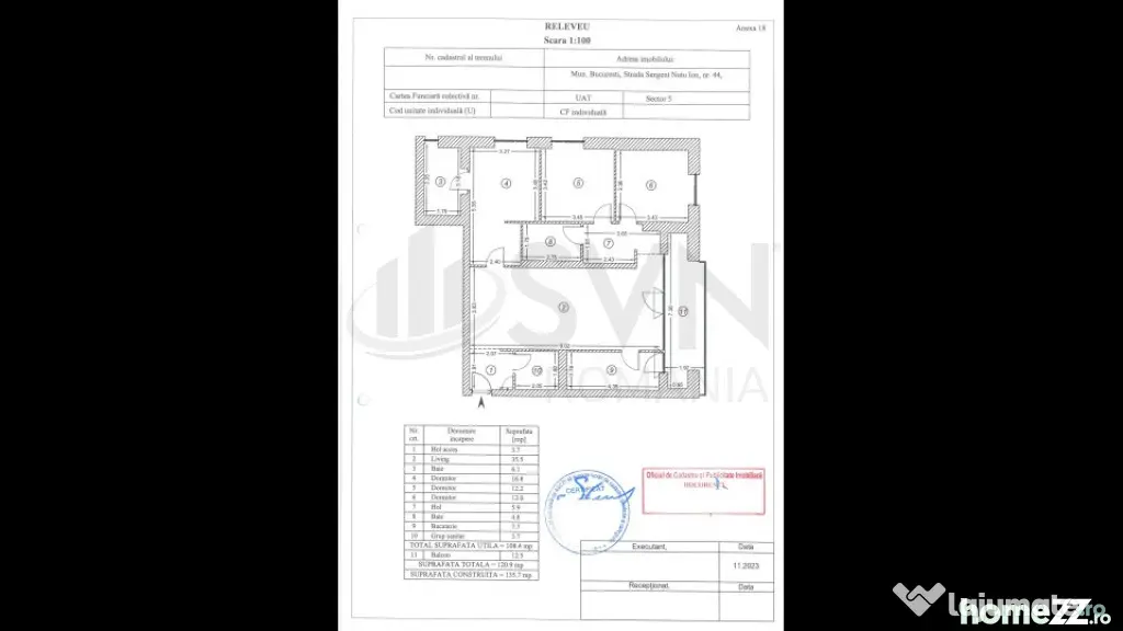 ONE Cotroceni l Apartament 4 camere l 136 mp