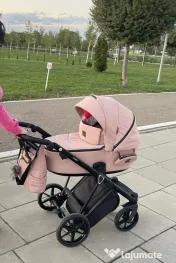 Carucior bebe Adamex Porto Roz 3 in 1 
