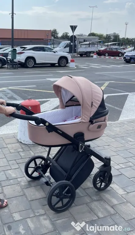 Carucior bebe Adamex Porto Roz 3 in 1