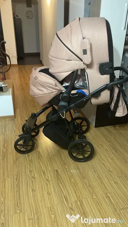 Carucior bebe Adamex Porto Roz 3 in 1