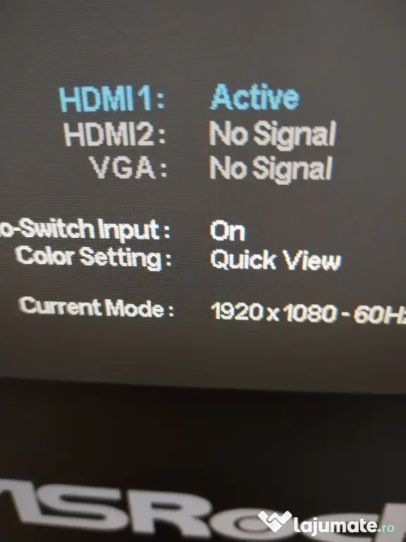 Monitor led ips hp pavilion 24cw