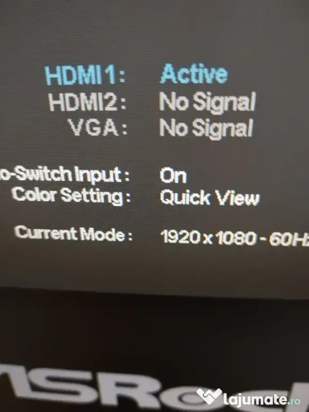 Monitor led ips hp pavilion 24cw